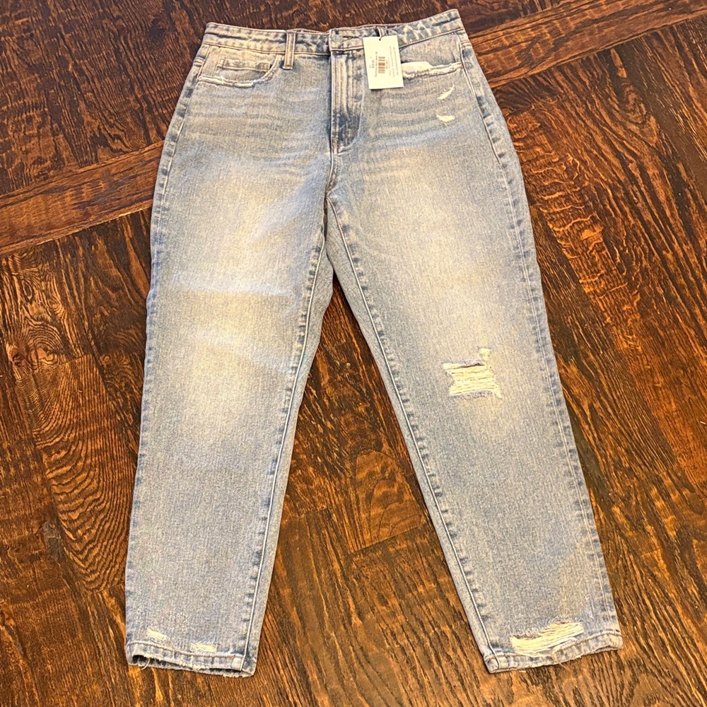 Vervet Light Blue Distressed Jeans